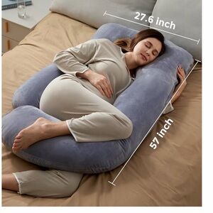 Luxurious grey Maternity Pillow